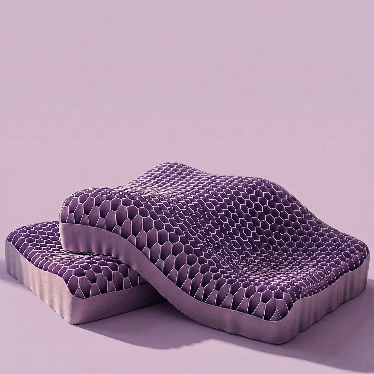 Almohada Cervical Panal 3D Antipresión